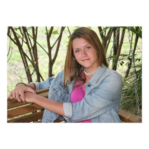 Fun Postcard Style Graduation Party Invitation