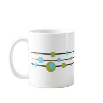 Fun Retro Dots Coffee Mug