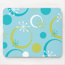 Fun Retro Pattern Mouse Mats