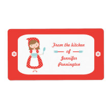 Fun retro style food from the kitchen of labels