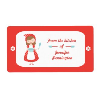 Fun retro style food from the kitchen of labels