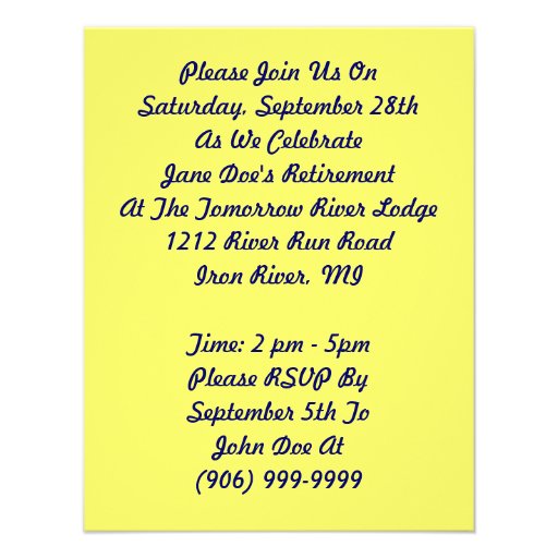 Fun Rosie The Riveter Retirement Party Invitations