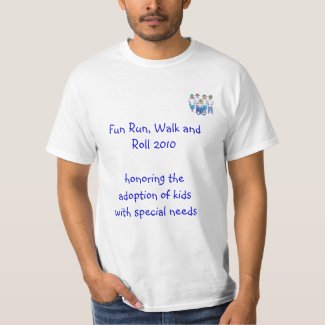 Fun Run, Walk and Roll 2010 shirt