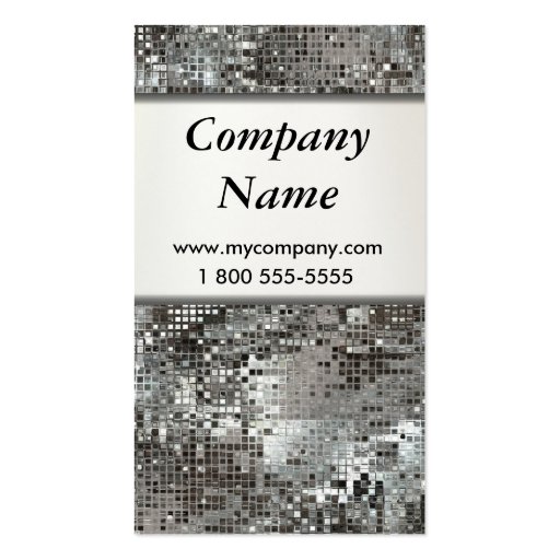 Fun Sequins Look Business Cards