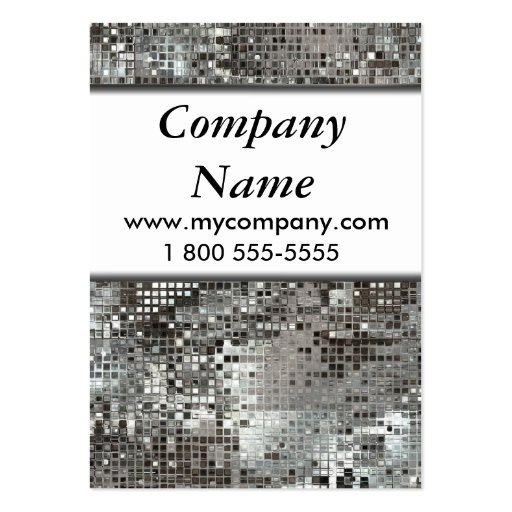 Fun Sequins Look Large Business Cards