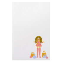 Fun Shopping Themed stationery