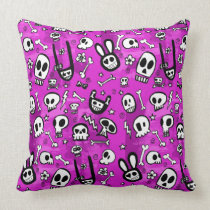 Fun Skull Pattern pillows
