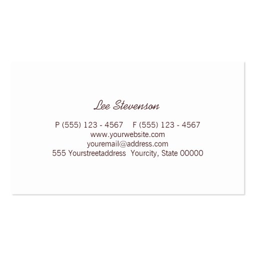 Fun Sparkly Gold Sequin Retro Business Card (back side)