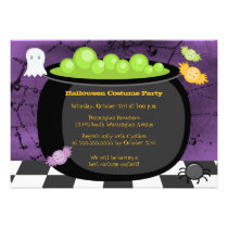 Fun spooky Halloween costume party invitation