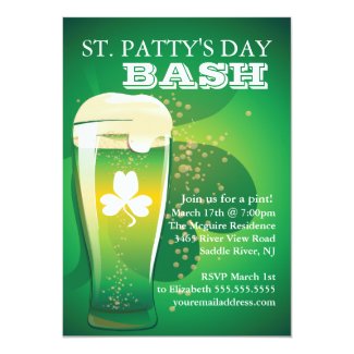 Fun St. Patrick's Day Party Invitation