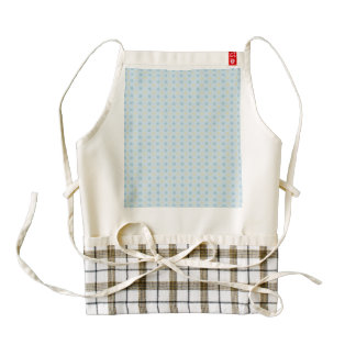 Fun Stars in Blue & Gold Zazzle HEART Apron