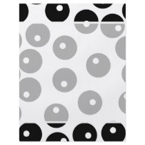 Fun stylish black and white pattern. Custom Flyer