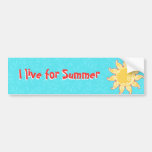 Fun Sun Bumper Sticker