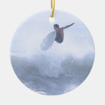Fun Surfing Christmas Tree Ornaments