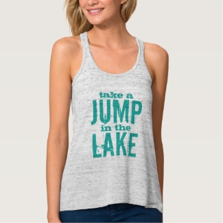 Fun Take a Jump in the Lake