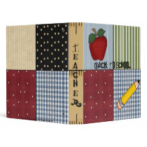 Fun! Teacher or Student School Notebook Avery Bind Binder