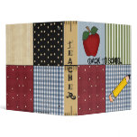 Fun! Teacher or Student School Notebook Avery Bind Binder