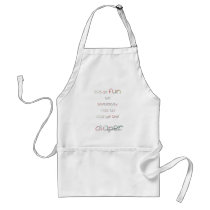 Fun Till Diaper Change aprons