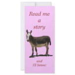 Fun to Read Burro - Kids Bookmarks School Supplies Full Color Rack Card
