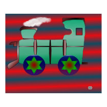 Fun Train posters