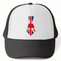 Fun Union Jack Tie Art Mesh Hat