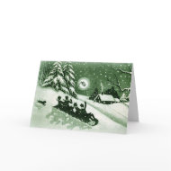 Fun Vintage Christmas Card
