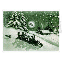 Fun Vintage Christmas Card