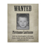 Fun WANTED poster design Full Color Flyer