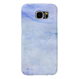Fun Watercolor Blue Samsung Galaxy S6 Cases