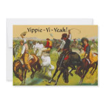 Fun Wild West Yippie Yi Yeah Party Invitation