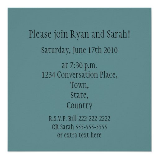 Fun Wine and Cheese Party-with Quote Personalized Invitations