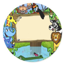 Fun with animals stickers