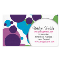 Fun with Polka Business Card
