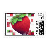 Fun with Strawberries postage by SophiaDeer Fun with Strawberries postage