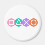 Fundamental Game Symbols Magnets