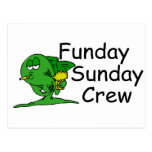 Funday Sunday Crew (Fish) Postcards