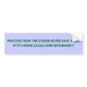 Fundraiser Sticker bumper stickers