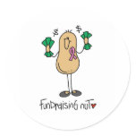 Fundraising Nut stickers