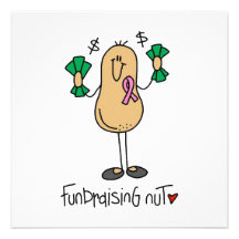 Fundraising Nut T-shirts and Gifts Invite