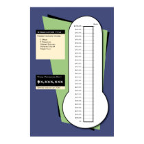 Fundraising Thermometer Including Date Column