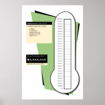 Fundraising Thermometer posters