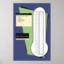 Fundraising Thermometer posters