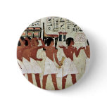 Funeral Details By Maler Der Grabkammer Des Ramose Pinback Buttons