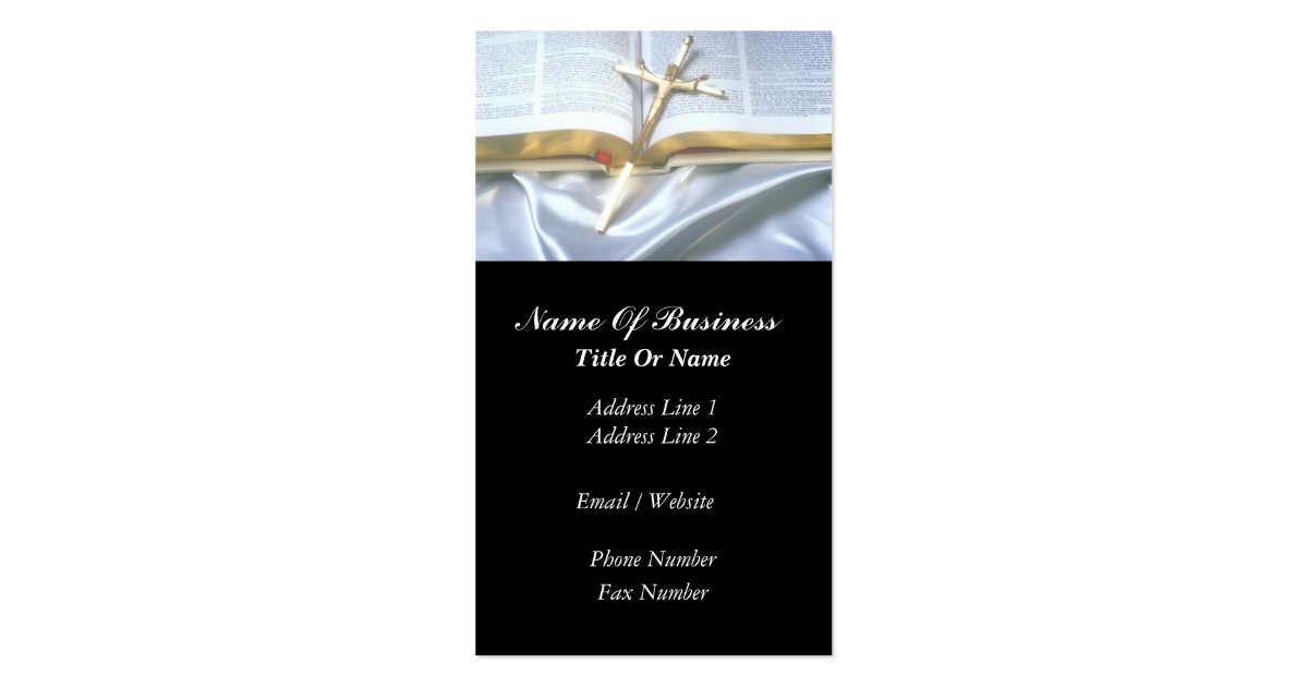 Funeral Director Business Card Zazzle