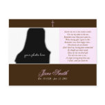 Funeral Memorial Prayer Card Photo Template :: 2A Post Cards