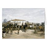 Funeral of Field Marshal Lord Raglan Greeting Card