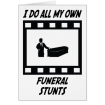 Funeral Stunts cards