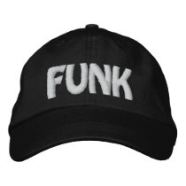 FUNK EMBROIDERED BASEBALL CAPS