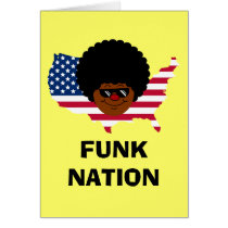 Funk Nation: The United States of Funk Greeting Cards