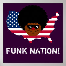 Funk Nation: The United States of Funk Print